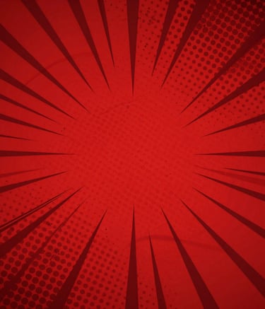 Fondo rojo carmesí para Tío TresD