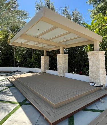 expert installation of insulated patio covers, flat pan covers, and custom pergolas. Riverside