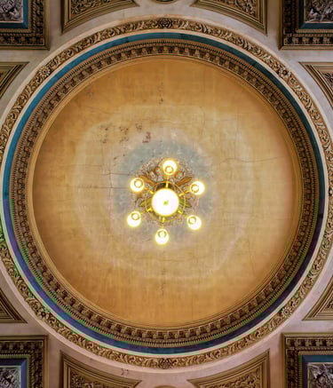 Ceiling of St Anne's, Limehouse