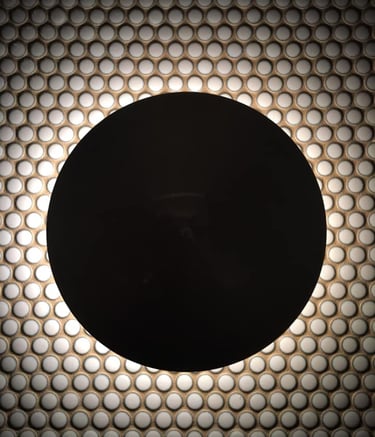 an abstract circular black hole at the Warf