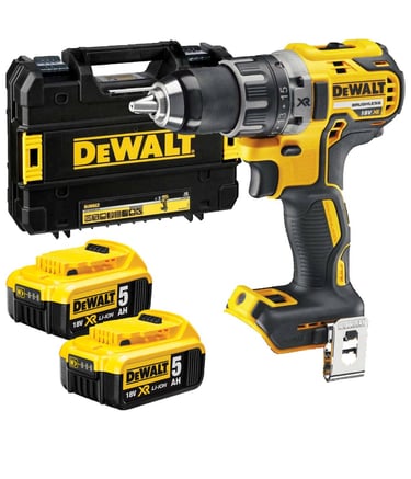 collection of dewalt tools