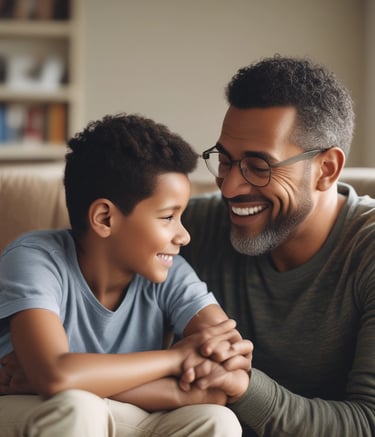 A woman holding a little girl in her arms