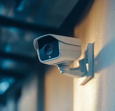 A CCTV Camera in place being used for Surveillance