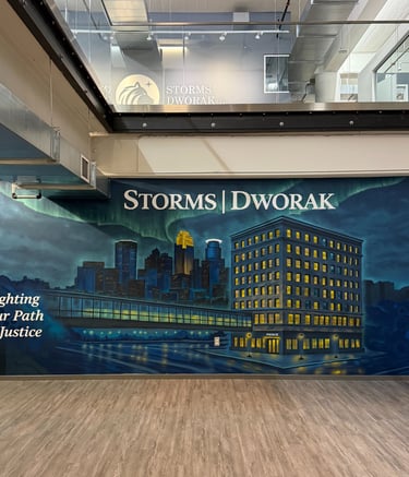 Minnesota Muralist Minneapolis Storms Dworak Murals