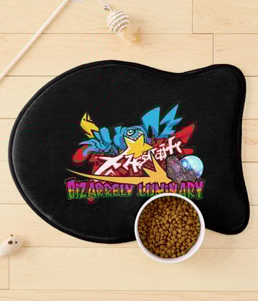 BIZARRELY LUMINARY Merch Cat Mat