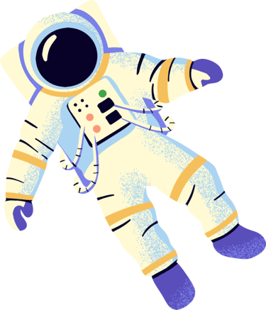 a man in a spacesuit with a helmet on