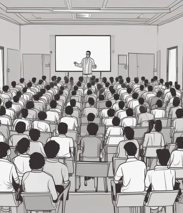 A group of volunteers smiling while packing food baskets.