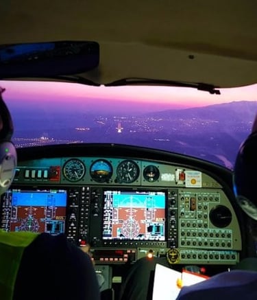 Night Rating Pilot with Flight Instructor