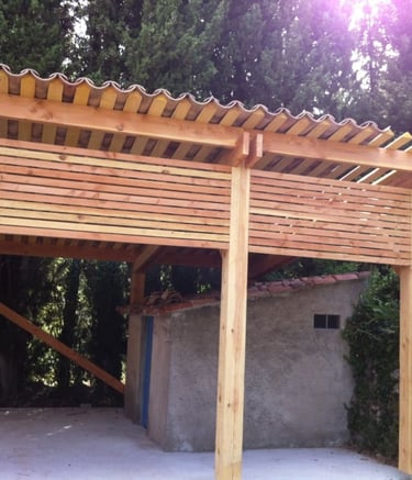 carport bois pour voiture