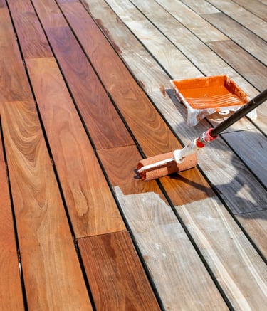 saturateur pour protéger une terrasse bois