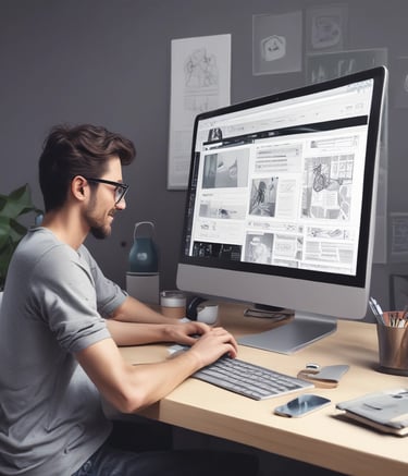 Bold, black typography spells the word 'USER' against a vibrant orange background with geometric triangular patterns.