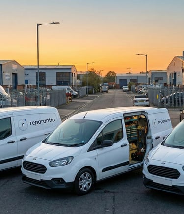 Furgonetas taller de Reparantia