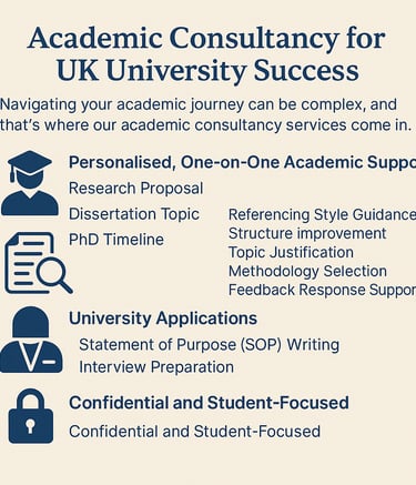 Academic Consultancy for UK University