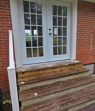 New double French door
