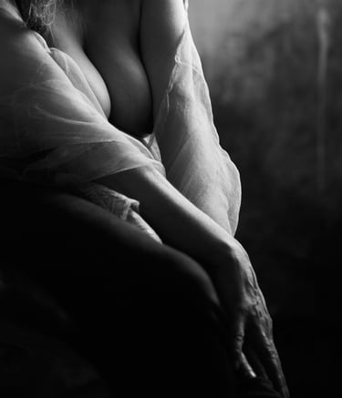 Pose boudoir projet Vénus Grenoble