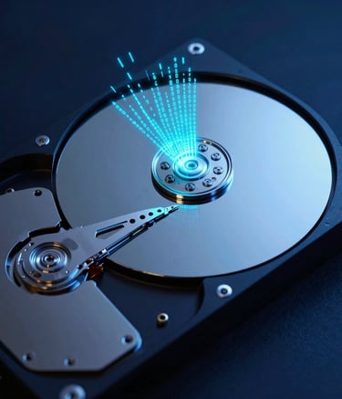 a man riding a skateboard down a street next to tall buildings