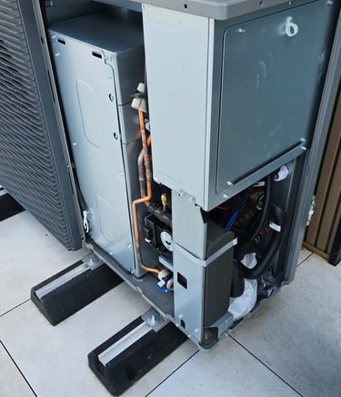 Dépannage sur pac air/eau LG R290