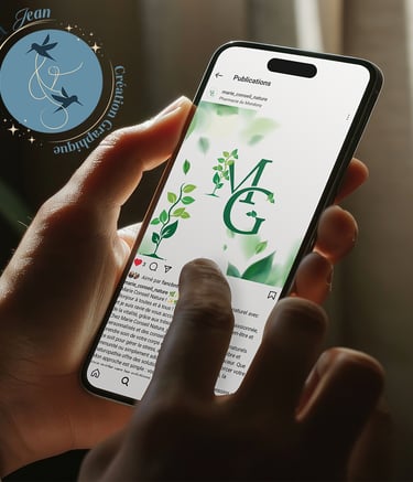 identité visuelle Logo Mg naturopathe 