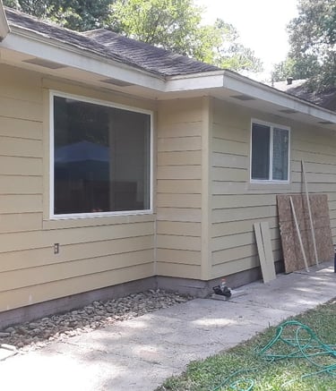 home renovation paneling on the outside of the home and also full home redo