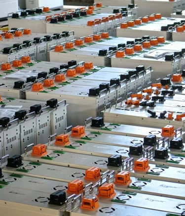lithium ion phosphate batteries ready to be shipped to cutomers