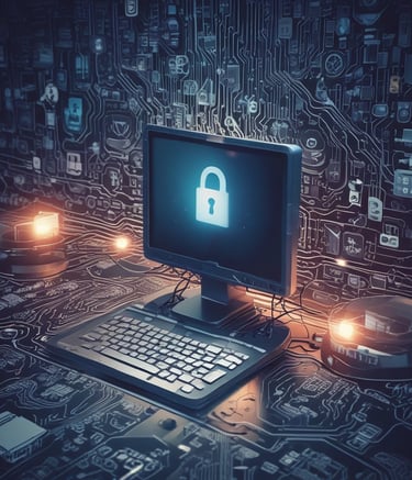 Signage on a wall reads 'Cybercrime Analysis & Research Alliance @ NTU (CARA)' in bold, white letters against a dark, textured surface. A corridor with partial ceiling panels is visible, and there's some greenery in the background.