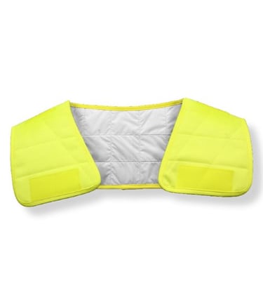 Accesorio Brisk Cooling reutilizable para enfriamiento rápido y prevención del estrés por calor.