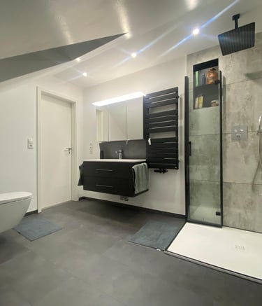 Ludwigshafen junge familie dachgeschoss elektrik bad