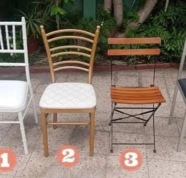 Alquiler de sillas para eventos lima