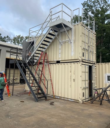 heavy modified container job