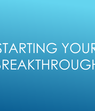 Screenshot of the Burnout to Breakthrough Workshop hosted by Andrew O'Malley