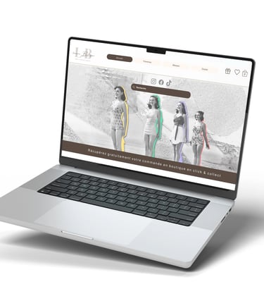 site internet e-commerce Lorance Boutique