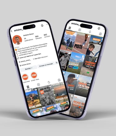gestion Instagram coach sportif