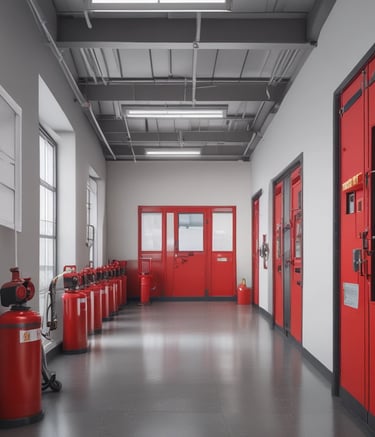 A group of workers attending a safety training session.