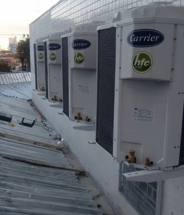 instalação ar-condicionado empresa arlux climatização