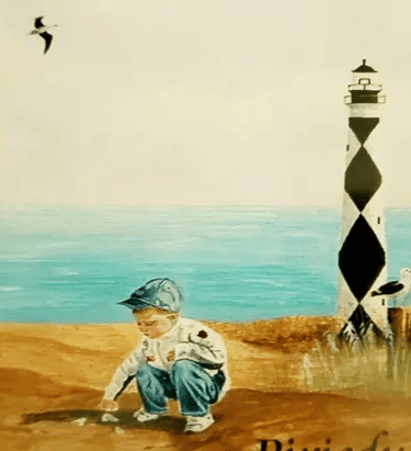 Ocean, beach and boy, the perfect combination, soft and gentle, a touch of expectancy for the storm