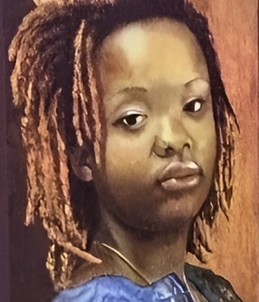 Portrait of Quiani and First Place in the Faces of North Carolina State Fair
