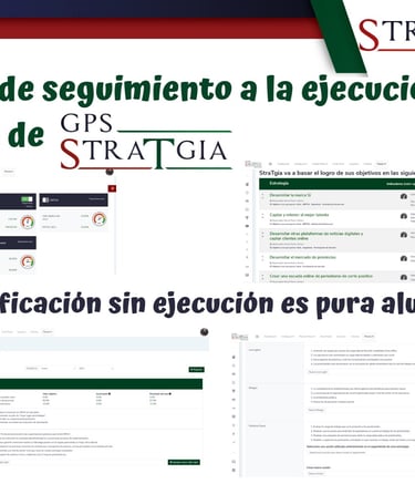 Cómo hacer seguimiento a la ejecución de un plan estratégico con GPS StraTgia