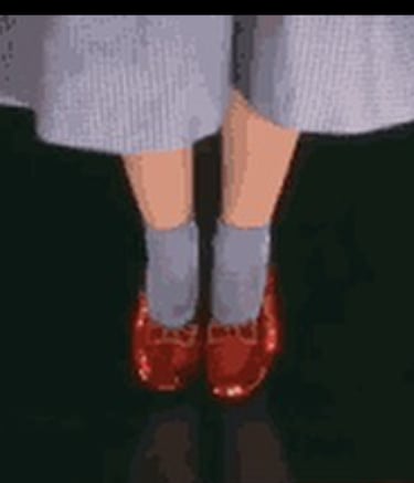 dorothy red shoes