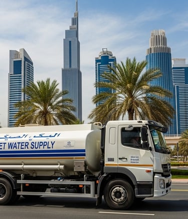 sweet water tanker supply in al barsha