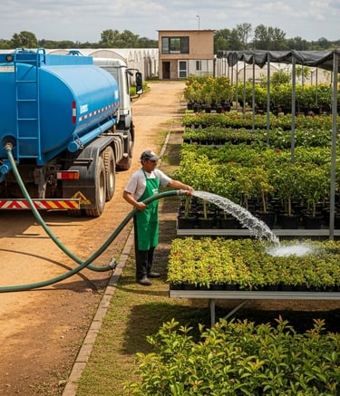 water supply in dubai village