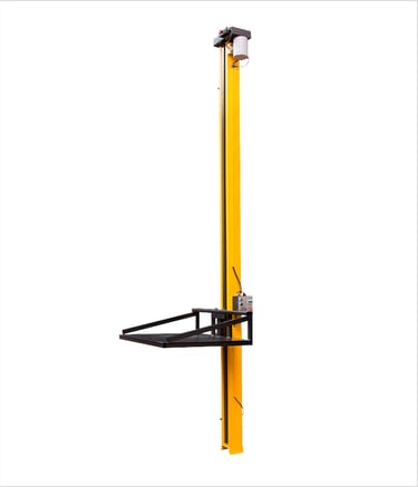 Elevador de Carga Monta Carga 500 Kg Elevador de Sacaria 2 - 4 metros JM Máquinas