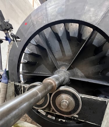 Dynamic balance of fans