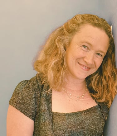 Maree Gifkins, wellness facilitator and founder of Holy Fusion—sharing heart-led healing