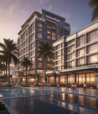 Quantity takeoff of a large hotel by Construction Procurement Systems.