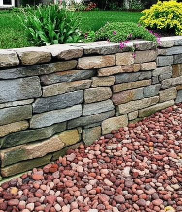 masonry retaining wall in nanaimo