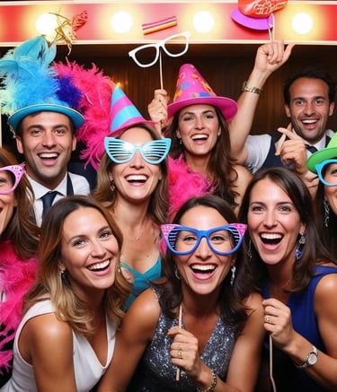 Image crée par crazy bask prestataire en événementiel a biarritz pour mariages anniversaires 