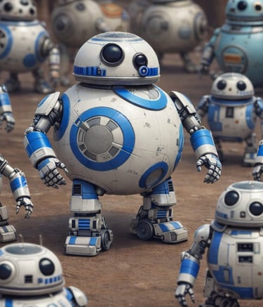 Robots of all sizes. One is a perfect match.