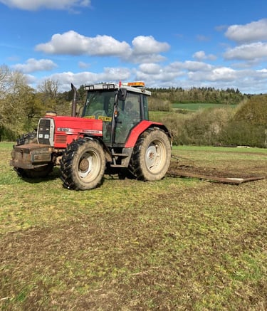One of our Massey Ferguson Tractors