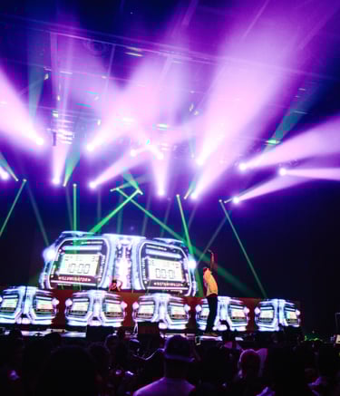 VJ PixelPunk - Professional R&B Stage Visuals - R&B Only - High Energy Motion Art