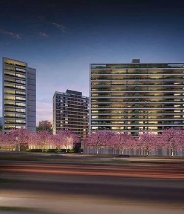 172 a 284m² Mobilidade saudável para a rotina urbana.